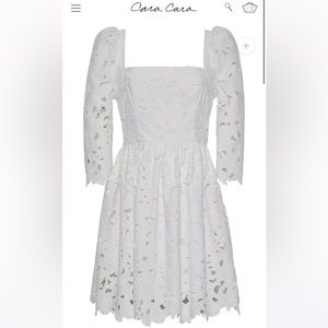 Cara Cara White Hart Dress